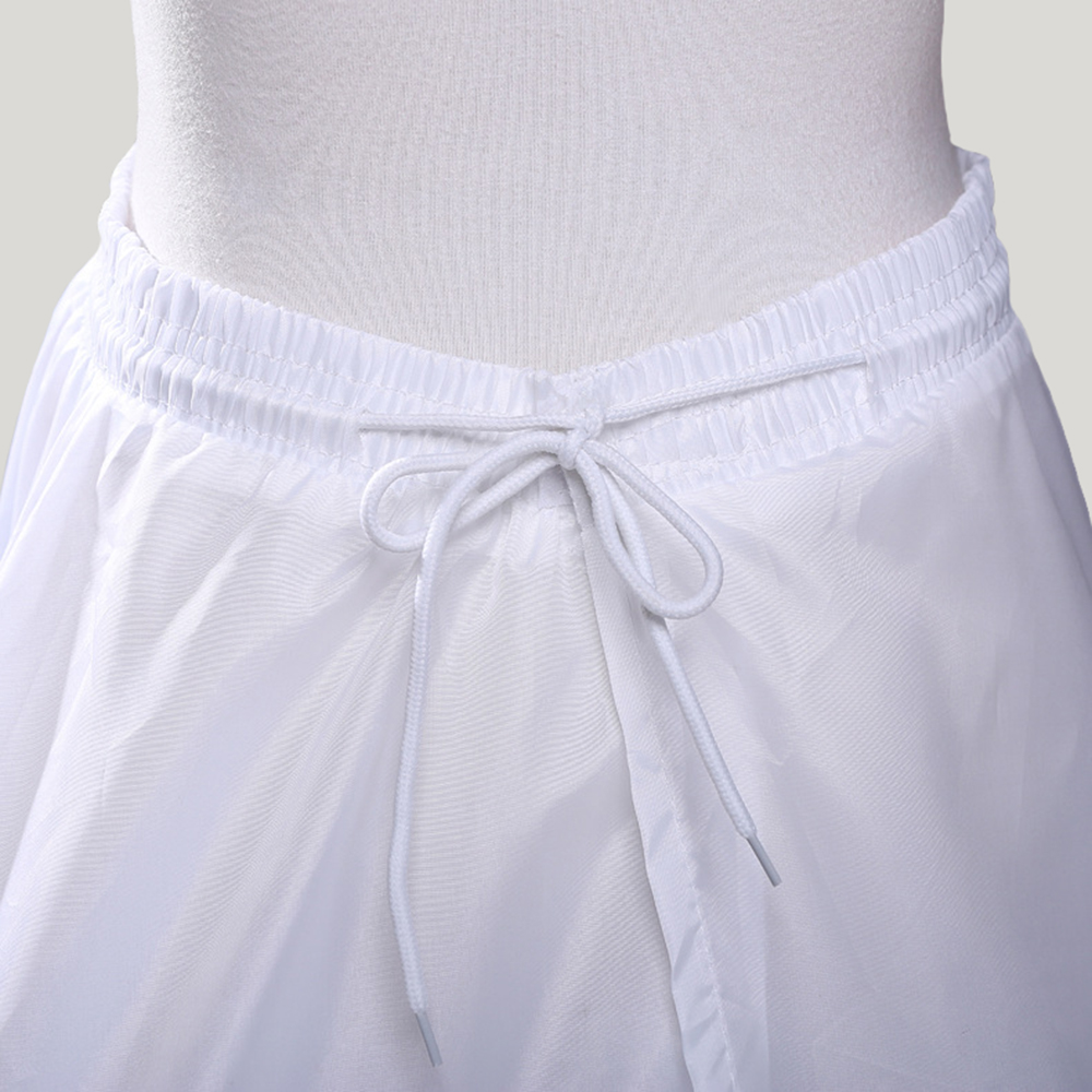 Enaguas De Mujer 1M Long Wedding Petticoats Skirt Slip Underskirt Ruffles 2 Hoops Jupon Crinolines can can para vestido de novia