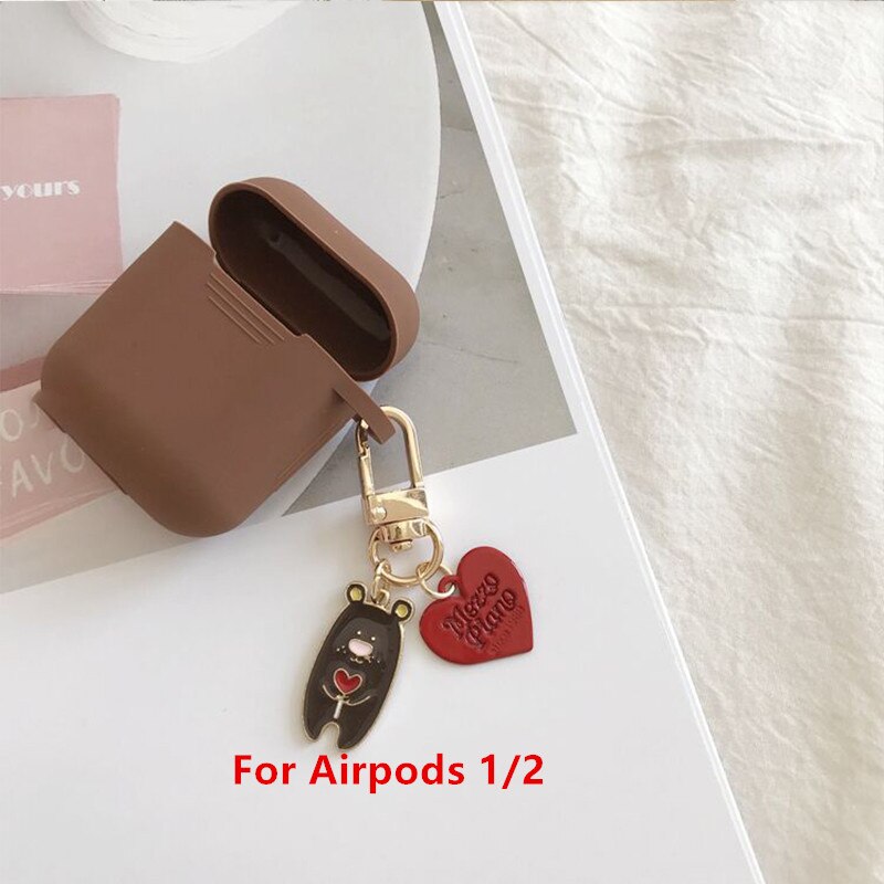 Cute Cherry Dog Silicone Case for Apple Airpods Pro Case Air pods Accessories Bluetooth Earphone Headphone Protective Cover: 8