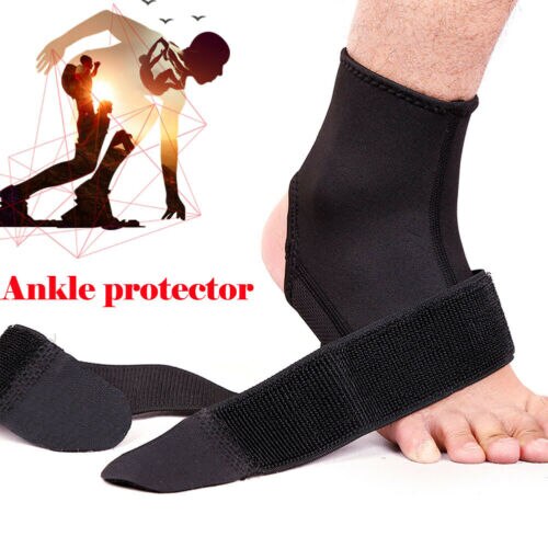 Luva De Compressão ajustável Sports Elastic Ankle Brace Suporte Envoltório Protetor Bandagem Basquete Futebol Bandagem de Compressão