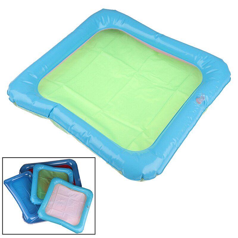 1Pc Kid Zand Lade Indoor Magie Spelen Zand Kinderen Speelgoed Ruimte Opblaasbare Accessoires 4 Maten