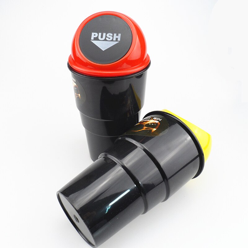 ZYBAISHUN Car Trash Bin For Volvo S40 S60 S80 XC60 XC90 V40 V60 C30 XC70 V70