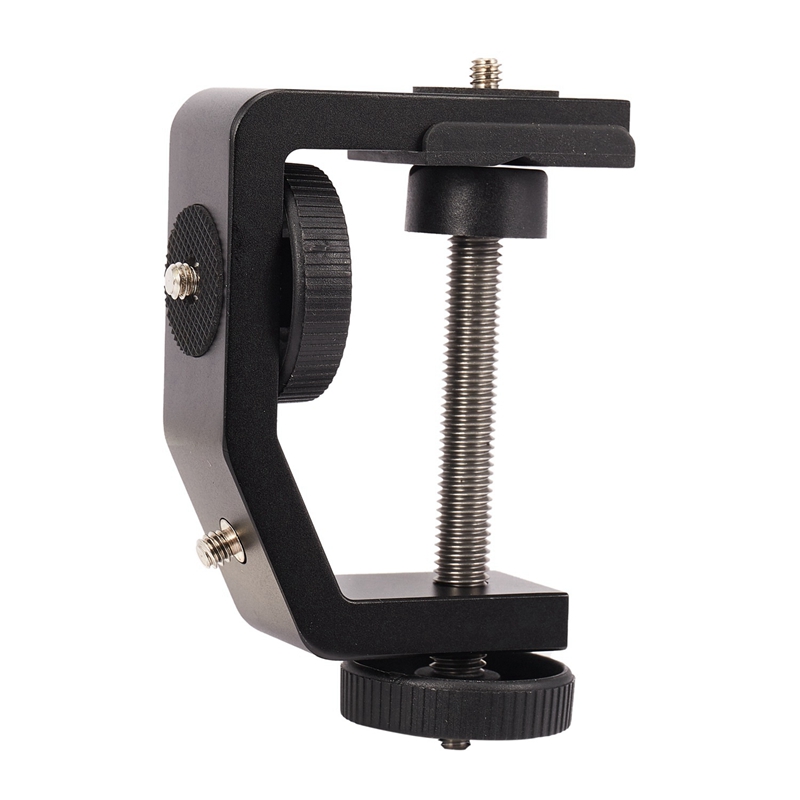 Magic Arm 11 Inch Articulating Arm Magic Friction &amp; Aluminum Clip UNC1/4 Inch Screw Universal C Stand Clamp