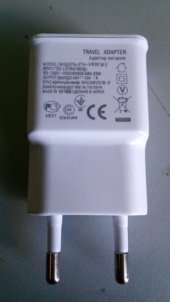 Adaptateur de prise ue nouveautés chargeur de téléphone portable 5 V/1A USB chargeur mural de voyage dock d'alimentation ca pour Samsung Galaxy S4 S3