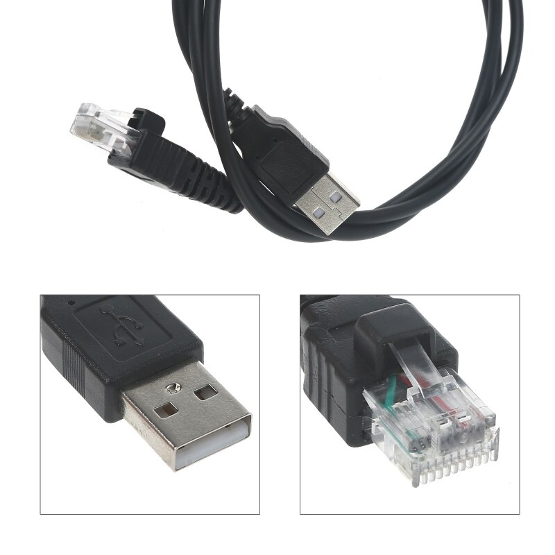 D0UA PMKN4147A USB Programming Cable for Motorola DEM400 DM1400 DM1600 DM2400 DM2600 CM200D CM300D XPR2500 XiR Lightweight