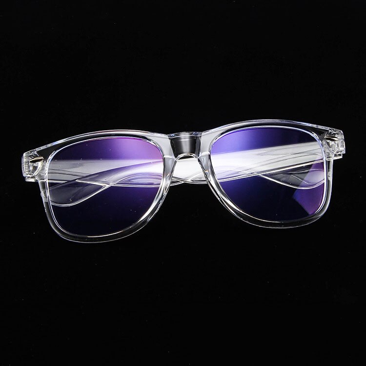 Blå lys briller mænd computer briller gaming beskyttelsesbriller gennemsigtig brilleramme kvinder anti blue ray briller