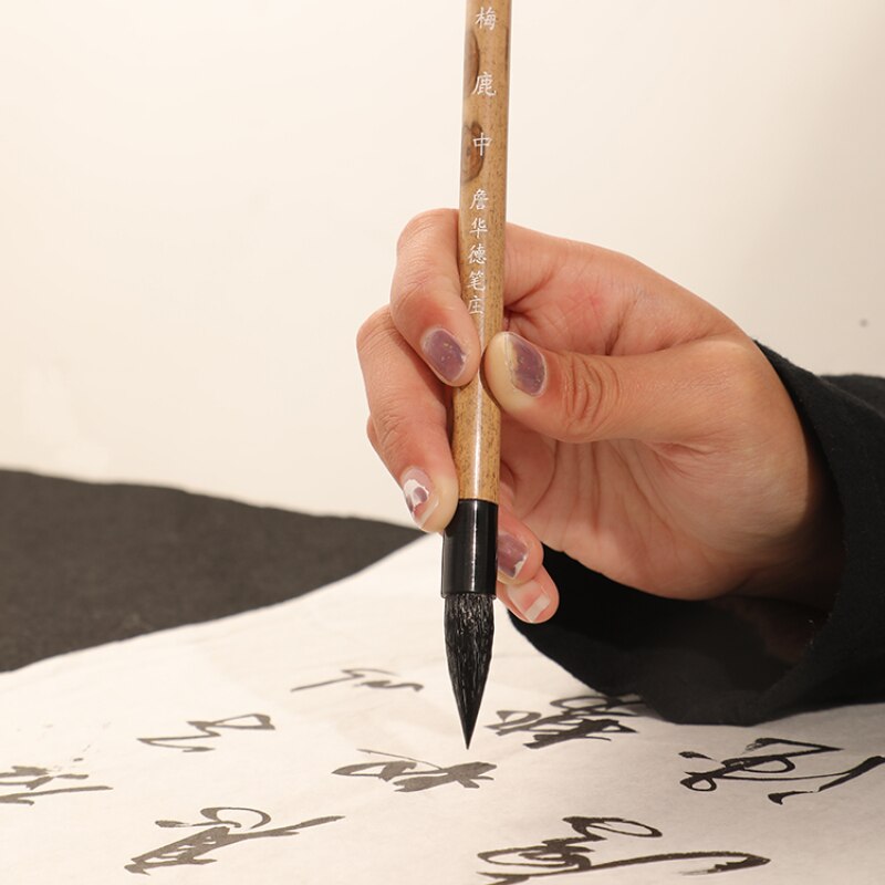 Weasel Woolen Hair Writing Brush Running Regular Script Calligraphy Brush Liu Gongquan Official Script Brush Pen