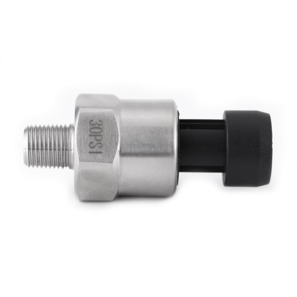 0-30PSI Pressure Transducer Stainless Steel Pressure Gauge Sensor For Oil Fuel Air Water DC 5V 1/8" NPT Pressure Measuring Tool