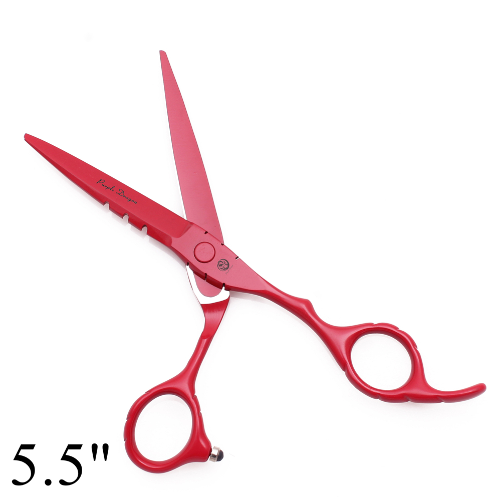 Professionele Kapper Schaar 5.5 "6" Roestvrij Kappers Knippen Schaar Dunner Schaar Haar Schaar Set Z1010: Oranje