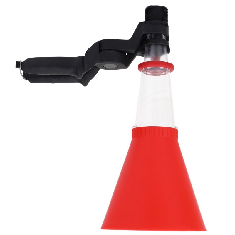 Embudo de aceite Universal con pinza para aceite de coche