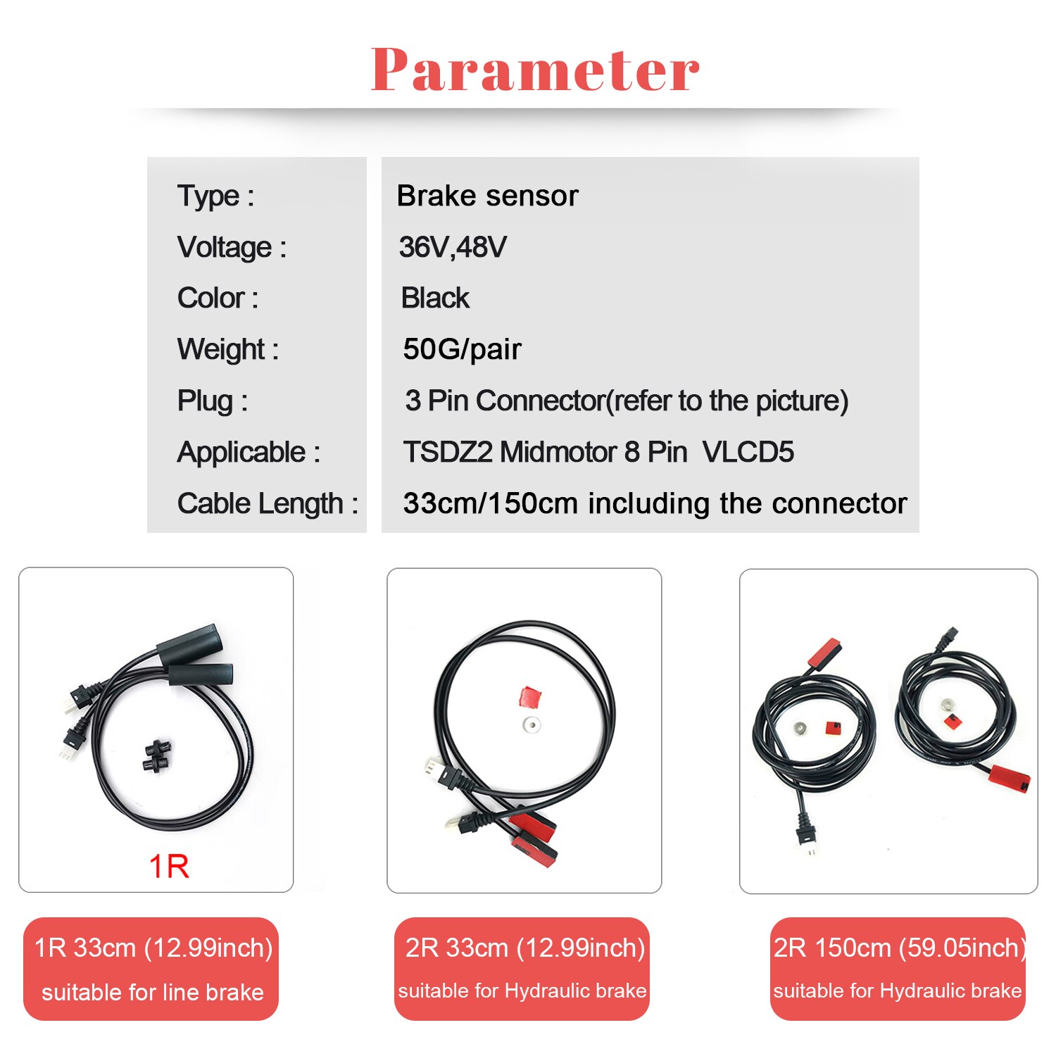 TSDZ2 Brake Lever Brake Sensor Cut Off Power Brake Aluminum Alloy For Tongsheng Mid Central Motor Kit