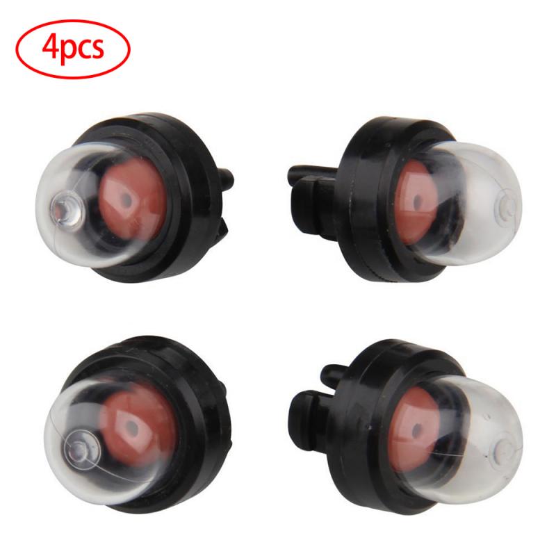 4 Stuks Zwarte Primer Lamp Voor Homelite Poulan Craftsman Kettingzaag Trimmer 188-512-1 Carburateur