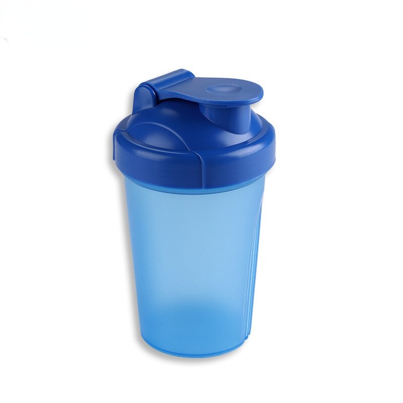 Shake Cup 400ml Sports Cup Plastic Water Cup Fitness Milkshake Blending Cup