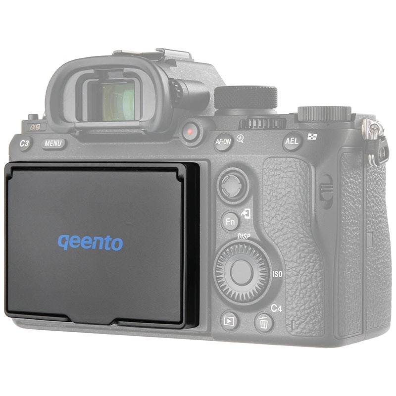 qeento LCD Screen Pop-up Protector sun Shade Hood Sun Shield Cover for Mirrorless camera sony a7m3 a7III a7rIII a7r3 a9 camera