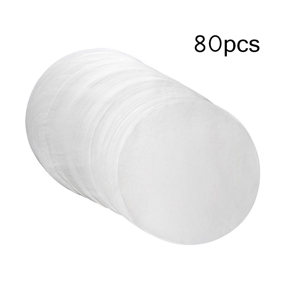 Formes de Hamburger manuelles Presses 80 pièces 11cm galette papier étanche à l'huile antiadhésive Burger Kit de presse formes moules outils de viande Gadgets de cuisine: 80pcs paper ONLY