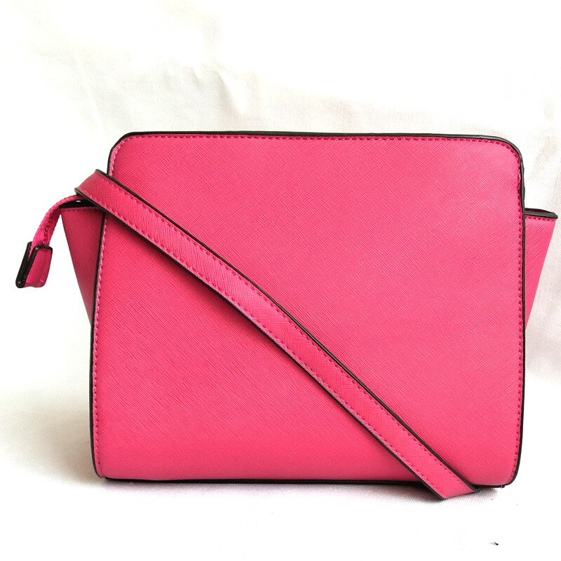 Beknopte Pu Snoep Mini Handtas Schoudertas Crossbody Tas Elegante Hobos Voor Vrouwen & Meisjes Mode: Hot Pink