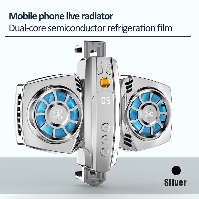 Handy Kühler Gaming Universal Telefon Kühler Tragbare Fan Kühlen Zubehör Für iPhone Samsung