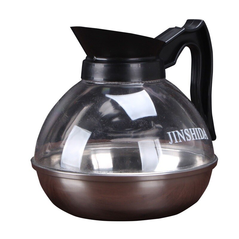 Stainless steel coffee pot steel bottom American heating coffee pot induction furnace insulation furnace board matching: Default Title