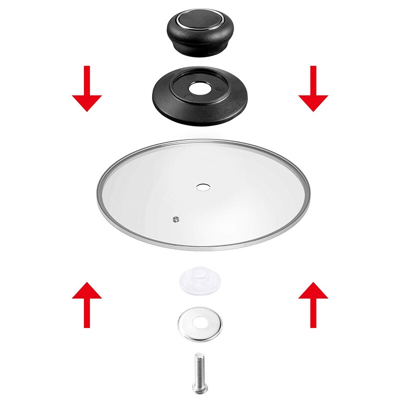 4 pièces Pot couvercle bouton Pan couvercle tenant poignée universel cuisine ustensiles de cuisine couvercle bouton de remplacement
