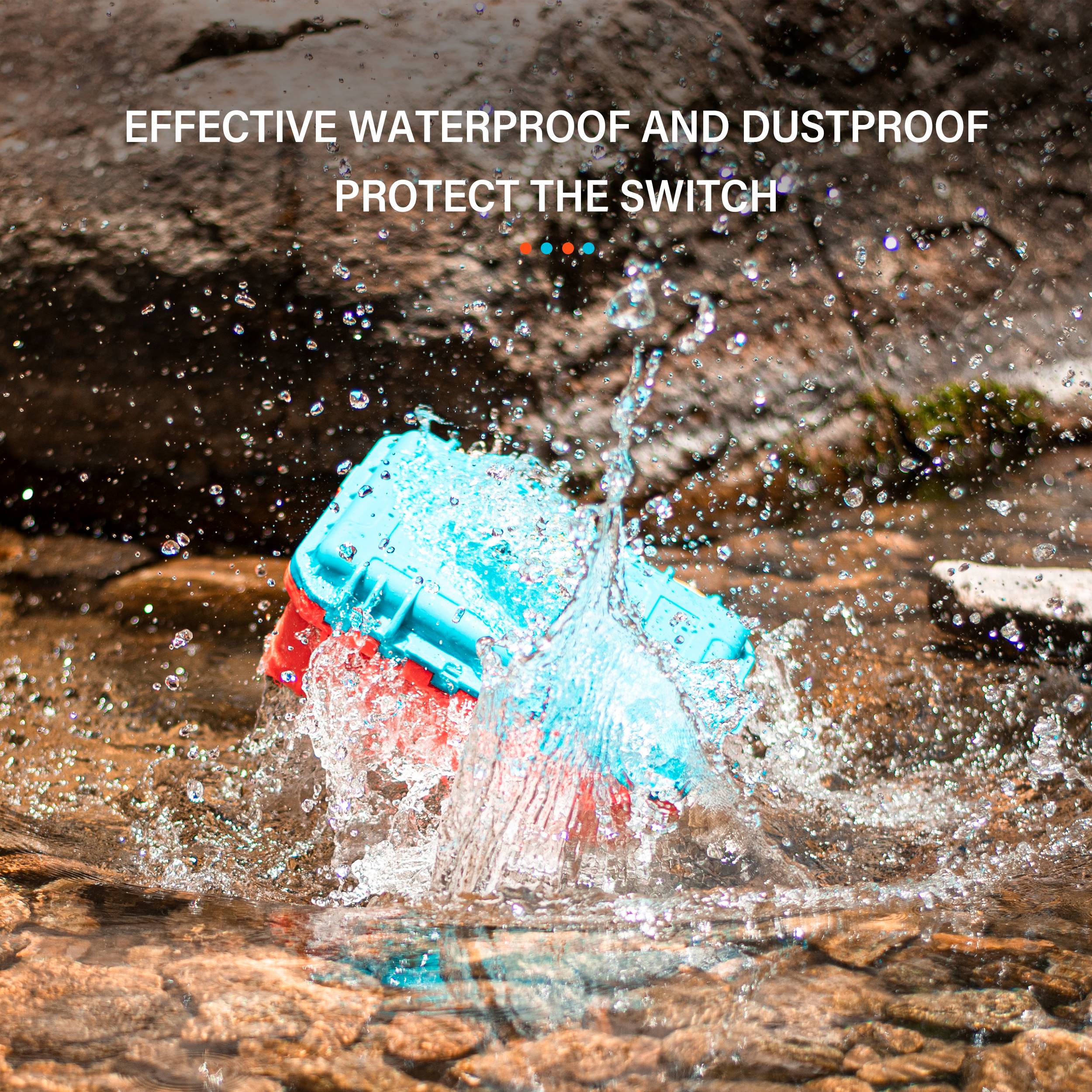 Nintendo switch oled carrying case hard shell travel case ns switch oled waterproof protective case accessory storage box