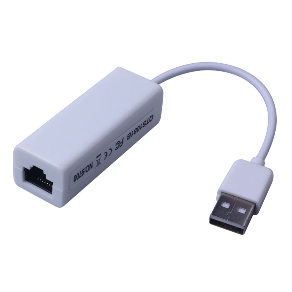 Ethernet USB 2.0 to RJ45 Male to Female Network Card Lan Adapter 10/100Mbps for Mac OS Android Tablet LapPC Windows 7 8 10