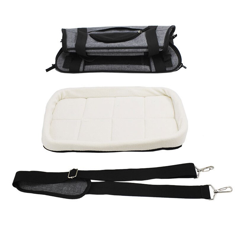 Pet Carrier Airline Approved Soft Sided Carrier for Cats and Dogs Portable Breathable Cozy Travel Pet Bag Car Seat Safe Carrier
