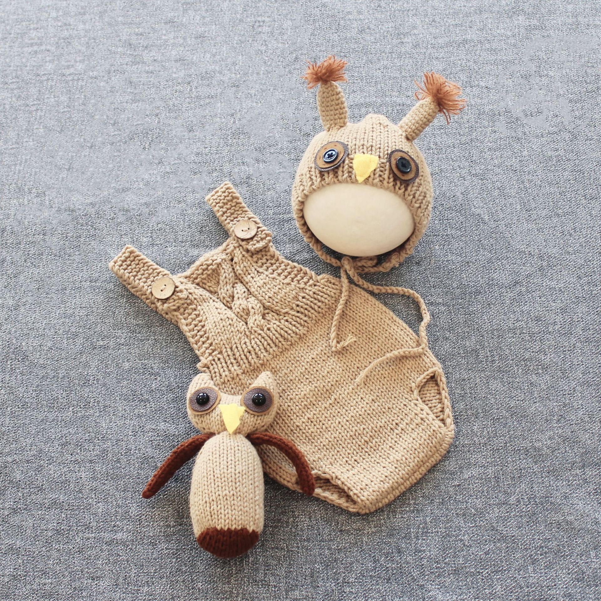 Dtailz Häkel-Kostüm Für Neugeborene – Fotografie-Requisite Für Babys 0-24 Monate (besonders 3-12 Monate)