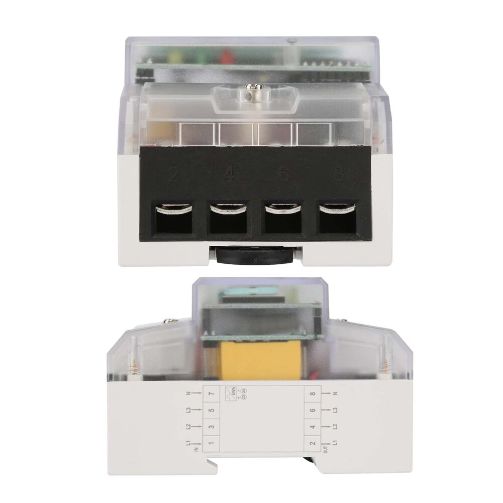 3 Fase 4 Draad Energie Meter 220/380V 20-80A Energieverbruik Digitale Elektrische Power Meter Kwh Meter Met lcd Power Meter