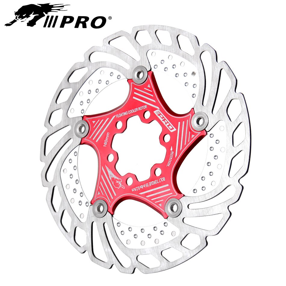 Mountainbike MTB DH 6Zoll 160/180/203mm kühlung Rabatt wärmeableitung Bremsscheibe Unten Hügel schwimm fahrrad bremsscheibe IIIPRO