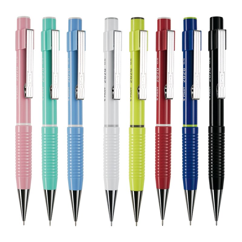 pilot HF-80R shake automatic pencil comes with rubber head press shake dual control core pup