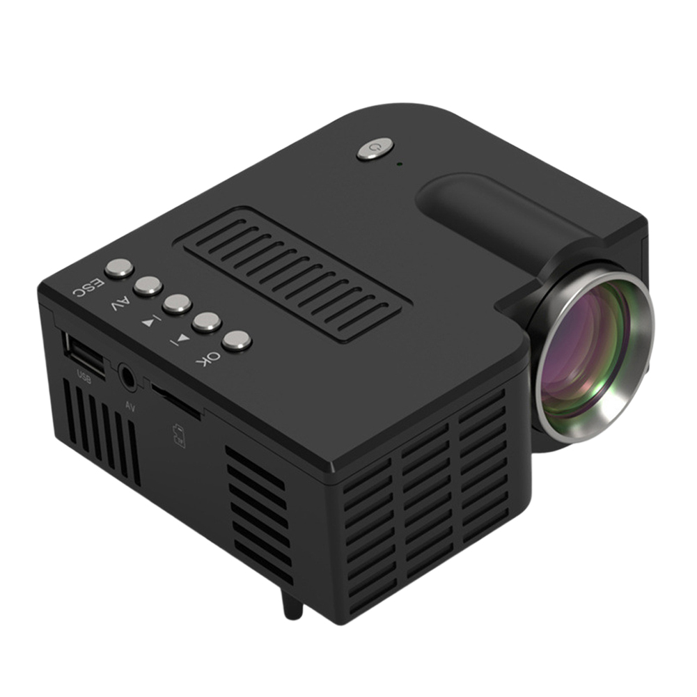 UC28C Family Bedroom 320x180 Led Micro Mobile Phone Sharing Home Theater Practical Video Projector Entertainment Mini Portable