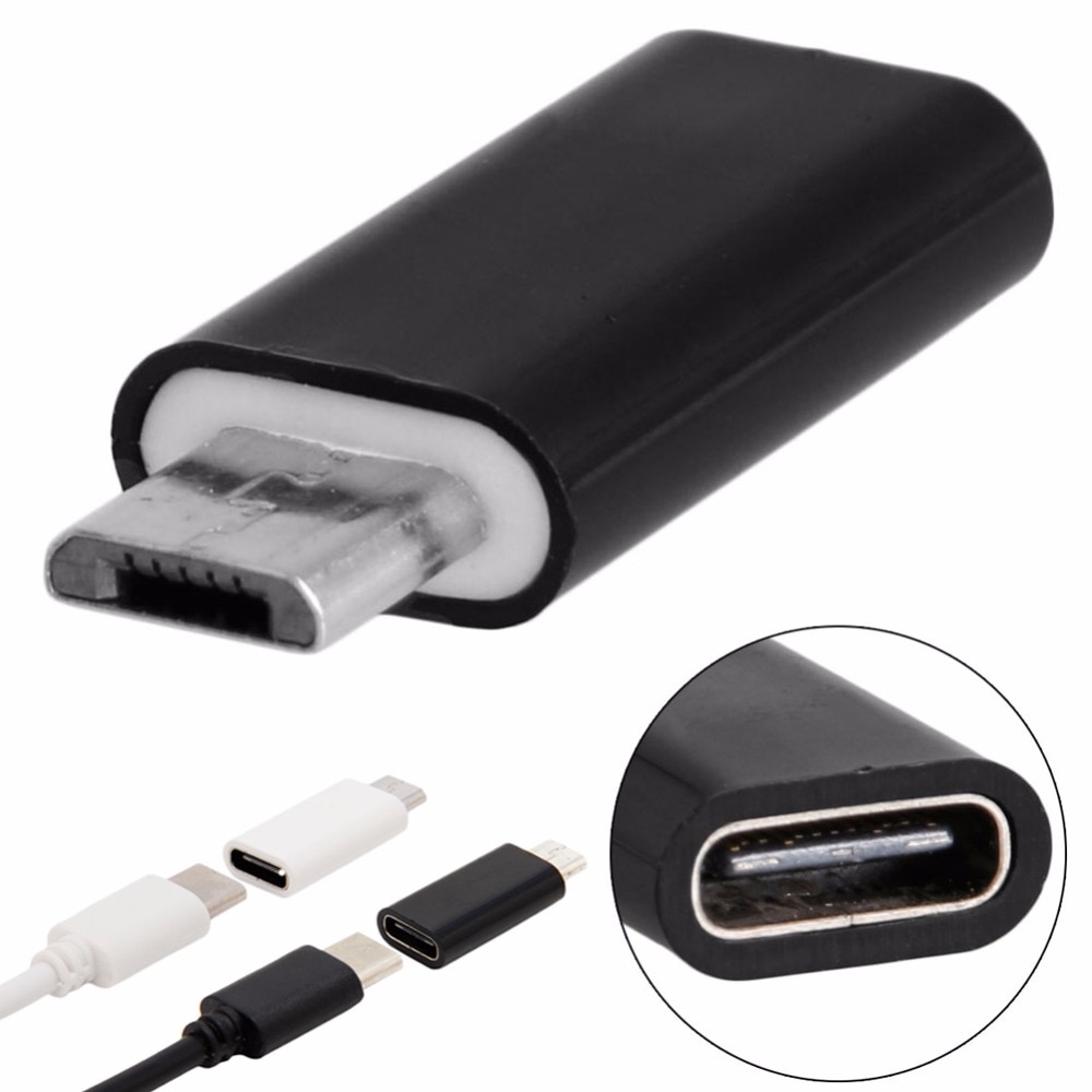 1 PC Micro USB 2.0 5Pin Mannelijke Jack naar USB 3.1 Type C Vrouwelijke Connector Data Adapter-