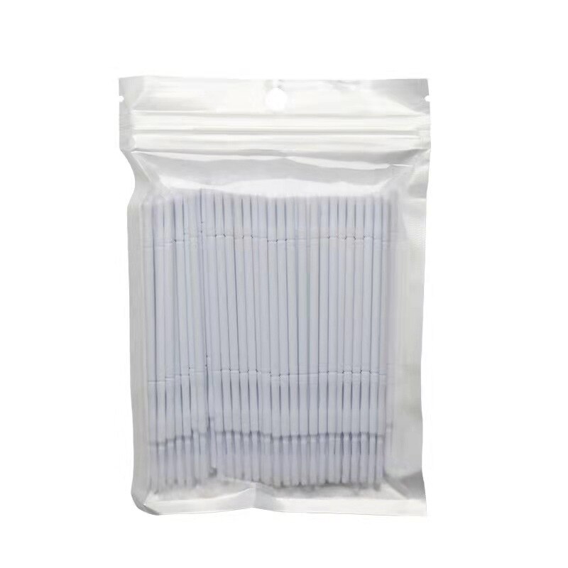 Nuovo 100/5 pz/borsa monouso MicroBrush ciglia estensione ciglia individuali rimozione tampone Micro spazzola per strumenti di estensione ciglia: WH-100PCS