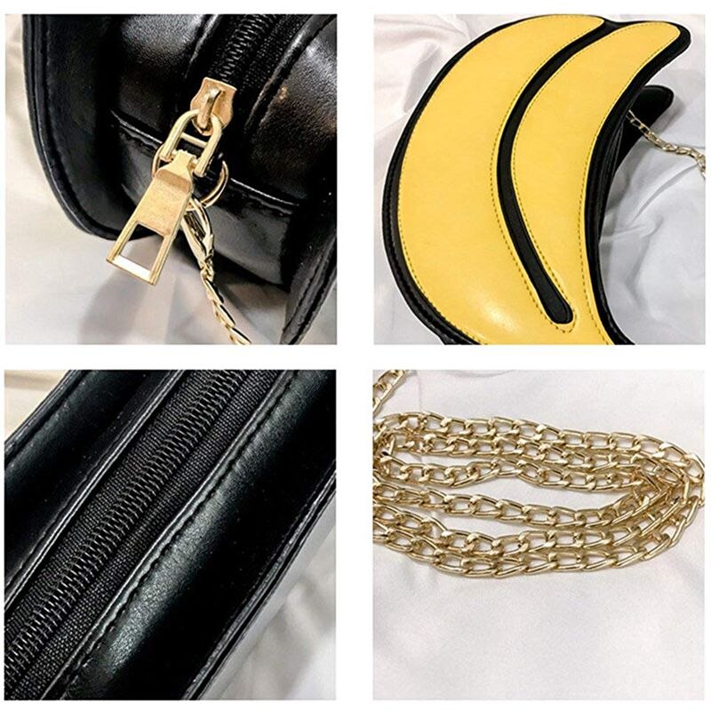 Neueste Neuheit Nette Form Schulter Mini Tasche für Frauen, Q14-banana