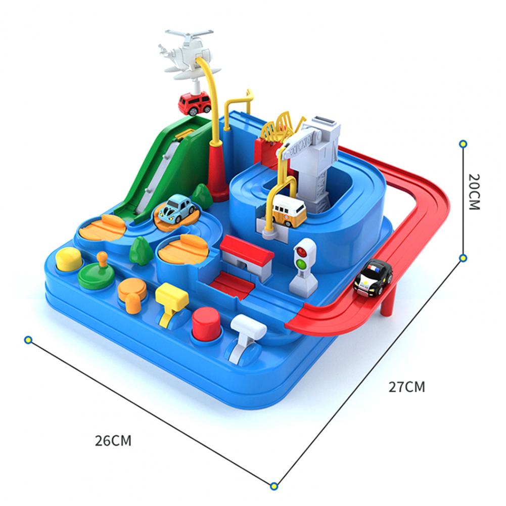 Abenteuer Spielzeug Simulation Pädagogisches Auto Modell träge Mini Fahrzeug für Eltern-Art Interaktive Spiel Puzzle Spielzeug