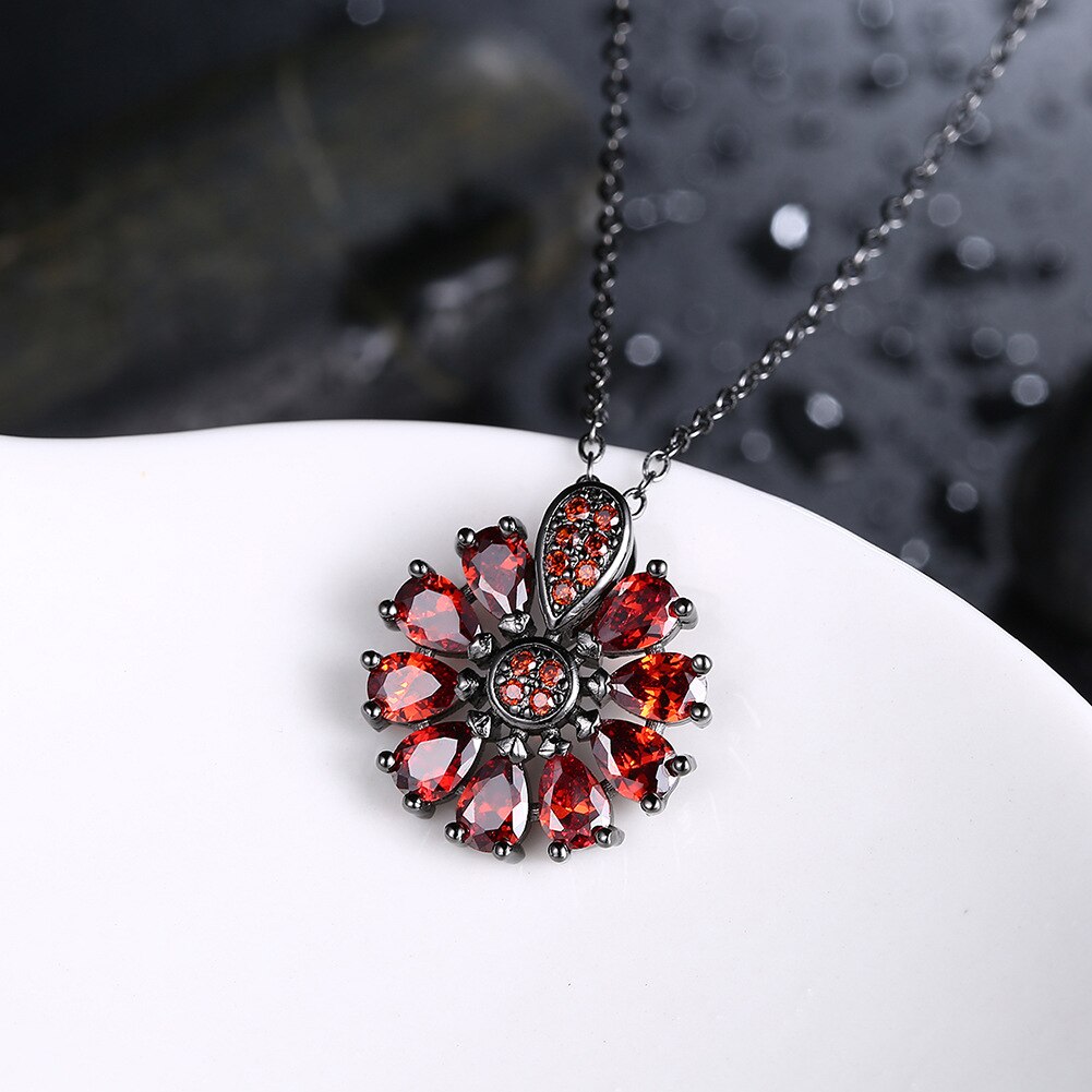 Coolkala Black-plated gun necklace ins accessories women's pendant