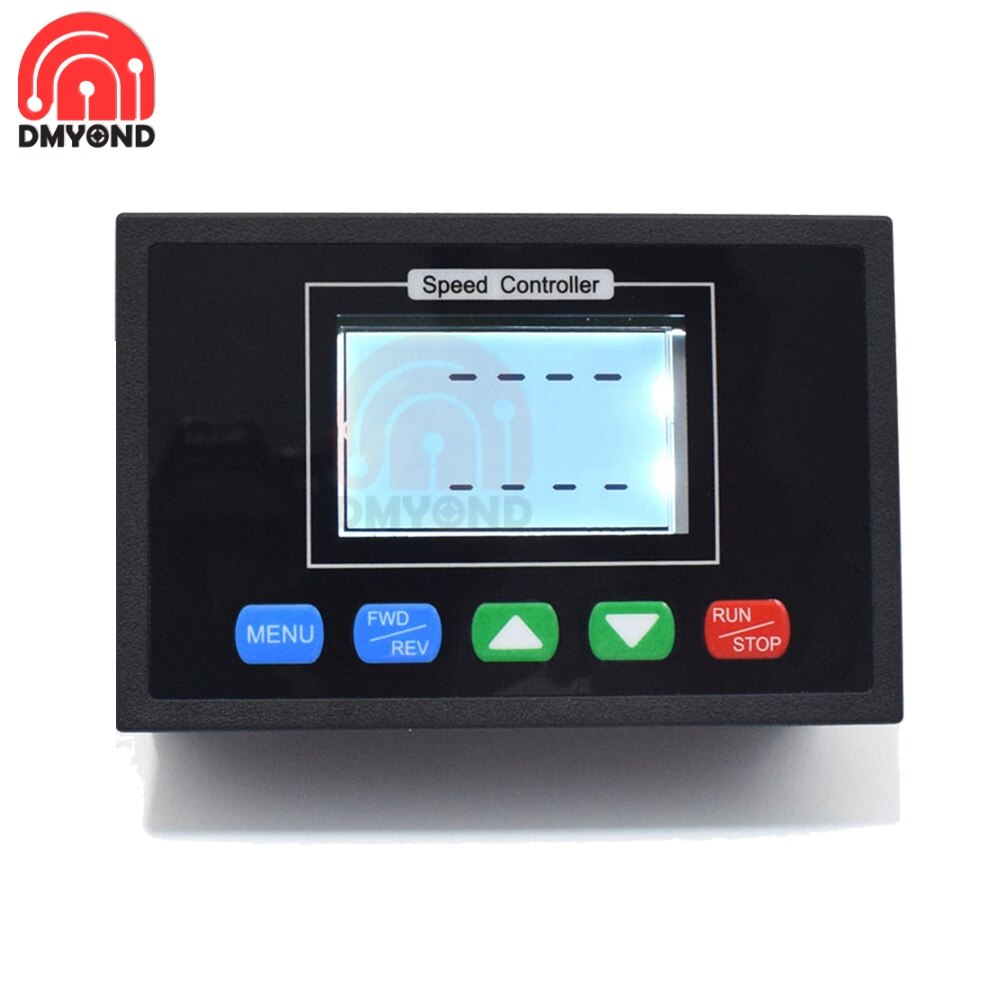 DC10-55V Digital Multifunctional Integrated DC Motor Speed Controller with Programmable Intelligent Timing Forward Rotation 12V