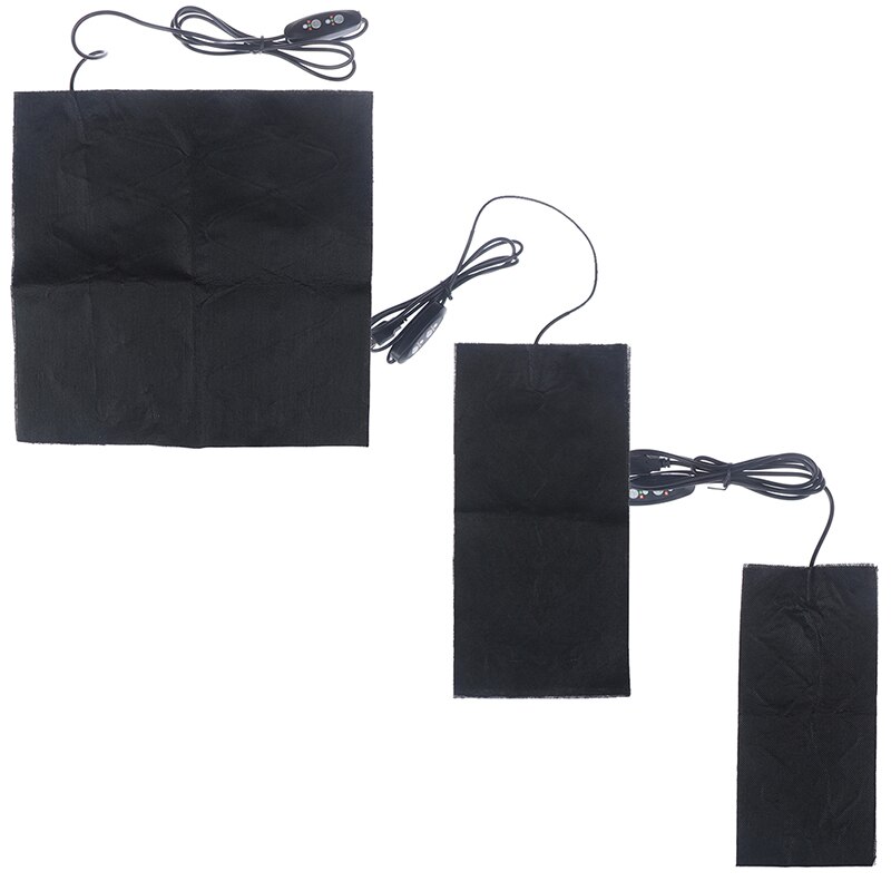Usb Warme Pasta Pads Snel Verwarming Carbon Fiber Verwarming Pad Veilig Draagbare Verwarming Warmer Pad Voor Doek Vest Jas schoenen Sokken