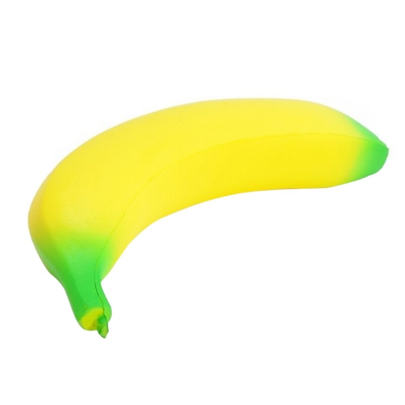 Sakte stigende skvis banan jumbo krem duftende reliever stress barn leketøy