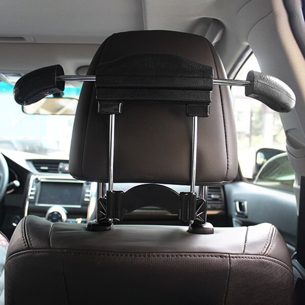 Mini Car Clothes Hanger Durable Clothes Rack Coat Hanger Extension-type Car Use Hanger Car Accessory Easy Installation