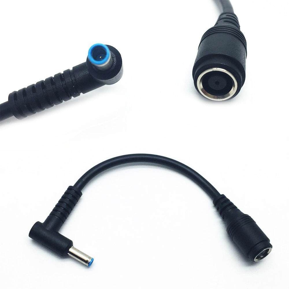 DC Power Ladung Konverter Adapter Kabel 7.4*5,0 zu 4.5*3,0 Für HP Schwarz 15,8 cm