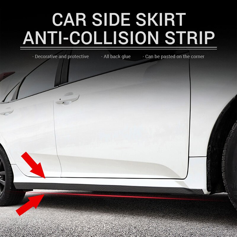 Auto Sticker 5D Koolstofvezel Auto Protector Sticker Voor Anti Scratch Auto Vinyl Voertuig Body Deur Rand Kofferbak Film Auto producten