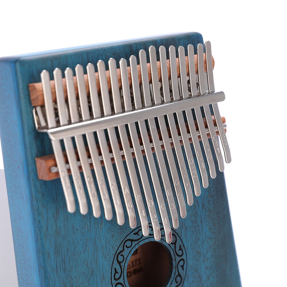 Piano Finger Percussion Musical Instrument 17 Keys Wood Mahogany Kalimba Thumb Musical Instrumentos Musicales