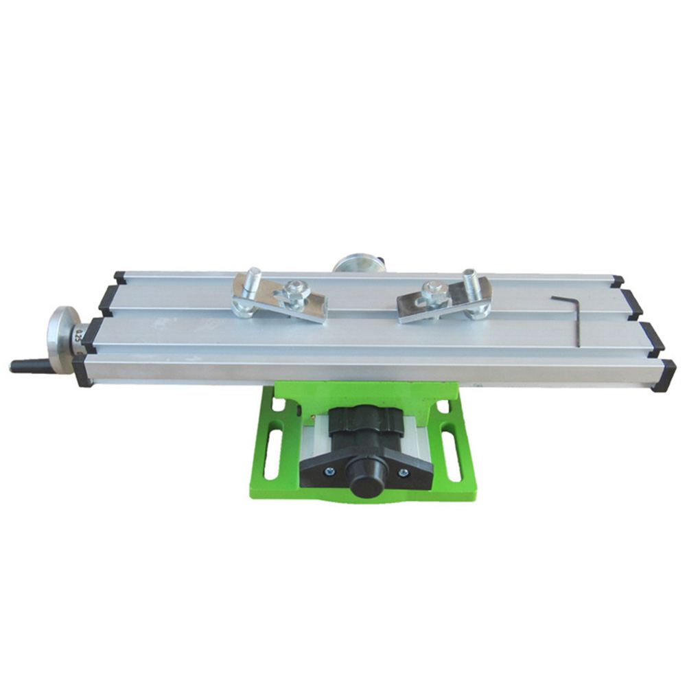 Multifunctional Cross Slide Vise Vice Working Table Axis Adjustable Home Micro Milling Drill Machine Worktable Bench: Default Title