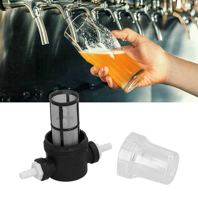 Filtro de cerveza en línea, filtro para elaboración de cerveza casera, 150, 100, filtro de malla de cerveza, filtro de agua y cerveza