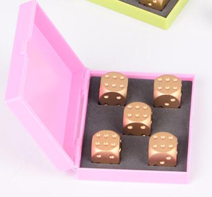 5 stk aluminium whisky sten sten terninger med etui til drinks whisky øl vinkøler bar isterning bøtte vinholder stativ: 2