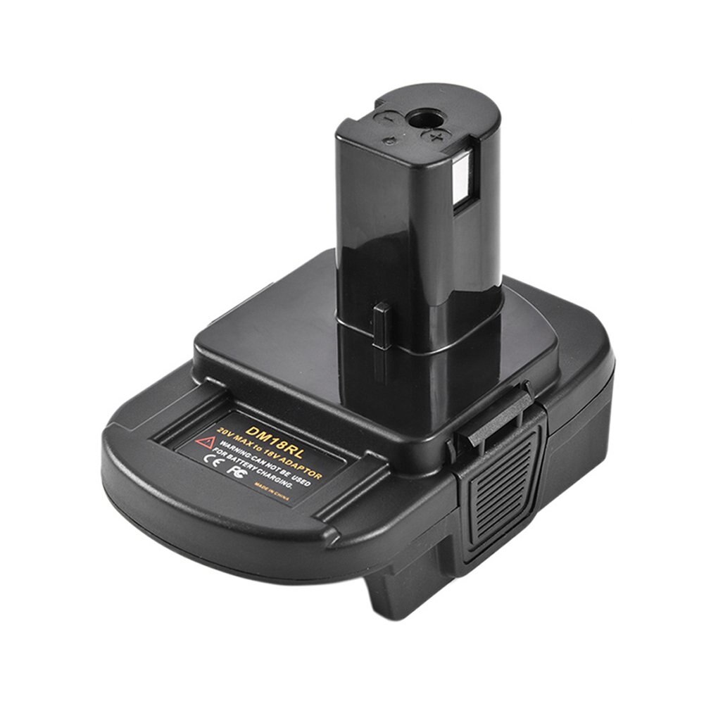 Dm18Rl-Convertidor de batería 18V, adaptador de batería, Voor Dewalt Milwaukee, adaptador de batería