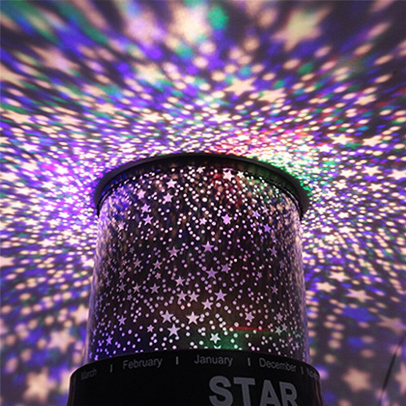 Led stjärnklar natt projektorlampa barn projektor stjärnhimmel stjärna barn barn sova usb projektionslampa