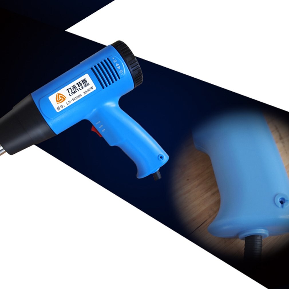 US Plug 1500W 2000W pistolet à chaleur électrique industriel pistolet à Air portatif pour papier peint peinture décapage Type de Turbine haute résistance