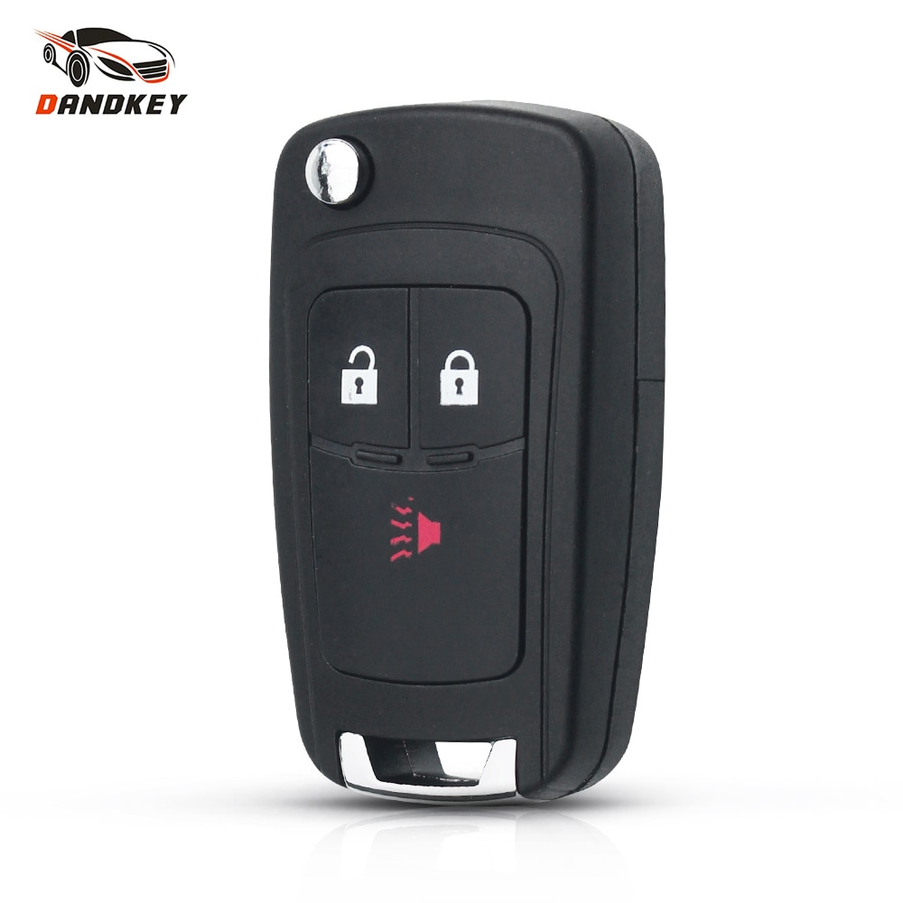 Dandkey wymiana obudowa kluczyka dla CHEVROLET Cruze iskra 2012 2013 2014 2015 2016 kieszonka na zegarek 3 przycisk zestaw naprawczy składana obudowa pilota z kluczykiem samochodowym