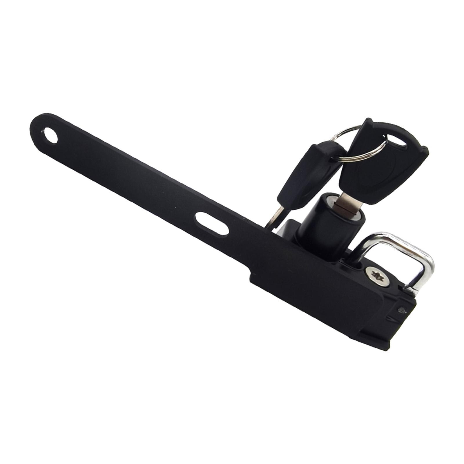 Candado antirrobo para casco de motocicleta, accesorio de repuesto duradero con llaves, fácil de llevar, apto para Kawasaki Z400